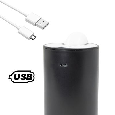Bebedouro Bomba Eletrica Para Galão de Agua Dispenser Recarregavel Dobravel Garrafão USB - Cor:Branco