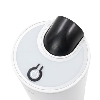 Bebedouro Bomba Eletrica Para Galão de Agua Dispenser Recarregavel Dobravel Garrafão USB - Cor:Branco