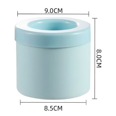 Forma de Gelo 60 Cubos em Silicone e ABS – Cubos Cristalinos 1,3cm Compacta e Fácil de Usar | Cor:Azul