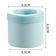 Forma de Gelo 60 Cubos em Silicone e ABS – Cubos Cristalinos 1,3cm Compacta e Fácil de Usar | Cor:Azul