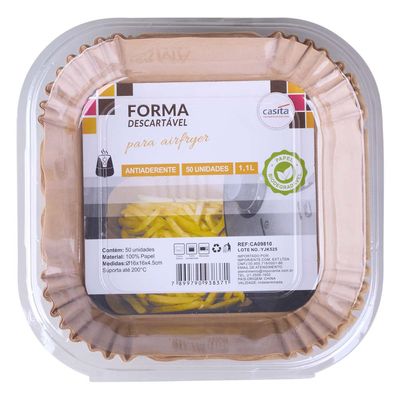 Forma Airfryer Redonda Descartavel 09809 Imporient "
