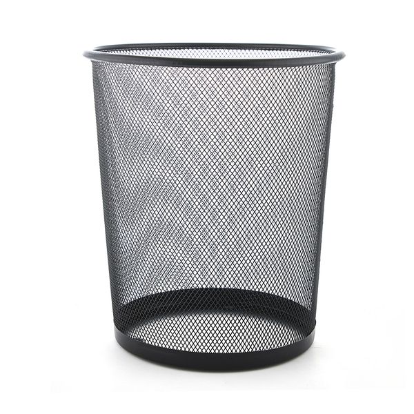 Cesto de Papel Le Aramado Preto 23,5x27cm Cesto de Papel Le Aramado Preto 23,5x27cm