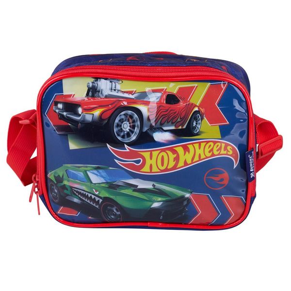 Lancheira Hot Wheels Luxcel LA38233 Azul