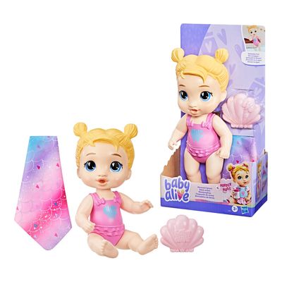 Boneca Baby Alive Banho de Sereia Hasbro