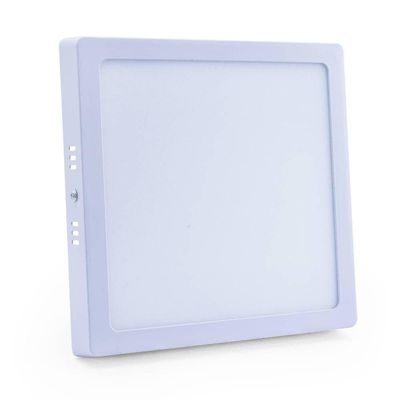 Plafon Led Sobrepor 6w Quadrado 6500k Branco Frio Bivolt -unidade