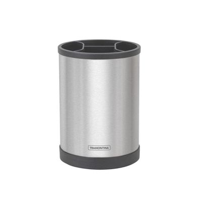 Porta Utensílios Giratório Em Aço Inox Tramontina 61538-130