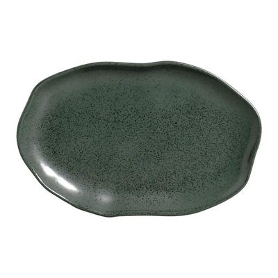 Conjunto Com 04 Travessas Oval Rasa Média 30x20 Cm Orgânico Greenery Porto Brasil