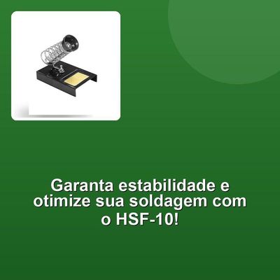 Suporte Espiral Hikari Ferro Solda Hsf-10