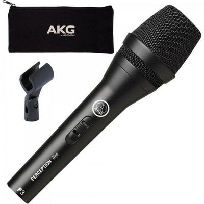 Microfone Perception Akg3s Preto