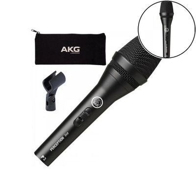 Microfone Perception Akg3s Preto