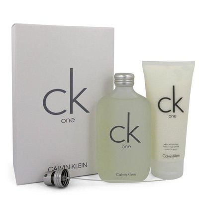 Perfume Masculino Ck One Cx. Presente Calvin Klein 200 Ml Eau De Toilette + 200 Ml Hidratante Corporal