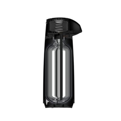 Garrafa Térmica Tramontina Exata em Plástico Preto com Ampola de Vidro 1,8 L
