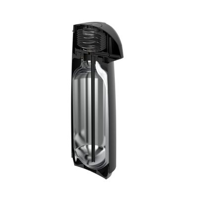 Garrafa Térmica Tramontina Exata em Plástico Preto com Ampola de Vidro 1,8 L