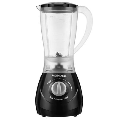 Liquidificador Mondial Power L-550 2 Velocidades e Pulsar 550W Preto / 220V