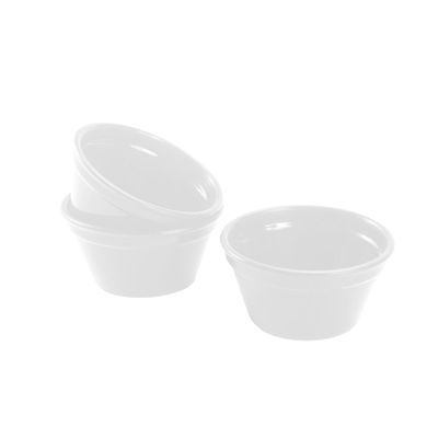 Ramequim Cheff 90ml Branco em Silicone