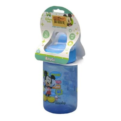 Copo com Válvula Redutora de Pingos Mickey 340ml Dermiwil