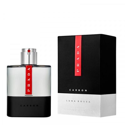 Perfume Prada Luna Rossa Carbon Eau De Toilette Masculino Volume Da Unidade 100 Ml
