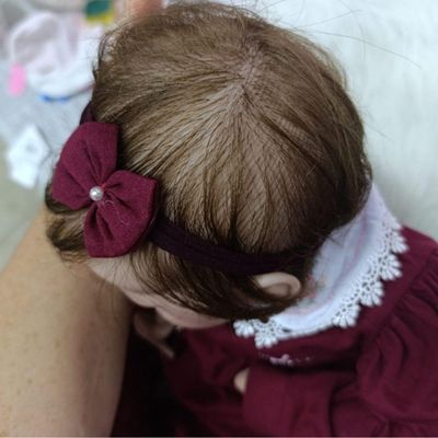 Bebe Reborn Menina, Corpo De Pano Macio, Realista, Cabelo Implantado Fio A Fio