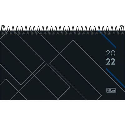 Agenda De Bolso Executiva Espiral Semanal Spot - 16,7x8,9 Cm - 2022 - Tilibra ? Masculino