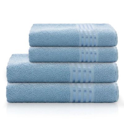 Toalha de Rosto Camesa Decor 99% Algodão Azul