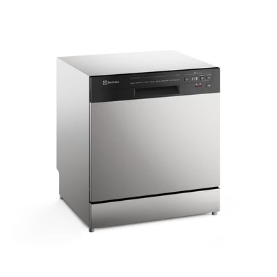 Lava-Louça Electrolux 8 Serviços Inox com Programa Lava & Seca 50 min (LS08E) 127V
