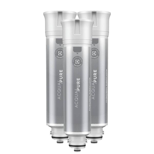 Kit 3 Filtros/Refis Originais de Água Acqua Pure para Purificador Electrolux PE12A/PE12B/PE12G/PE12V/PE12P N/A