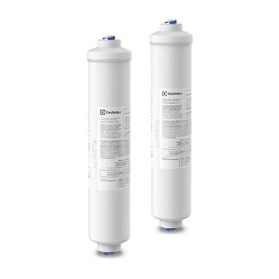 Kit Filtro de Água Externo para Refrigerador Side By Side Electrolux (2 unidades) Não se aplica