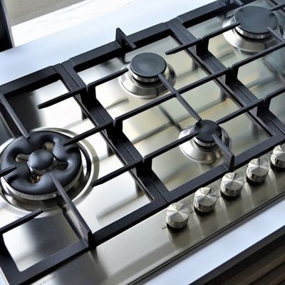 COOKTOP MATRIX GLEM SEMIPROFISSIONAL A GÁS 5 BOCAS INOX 86CM (GLMGT951HIX)