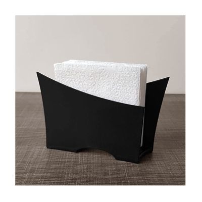 Porta Guardanapo de Mesa Preto 2un