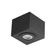 Luminária Plafon Sobrepor Preto 13x10,5cm Bivolt Dital Bivolt