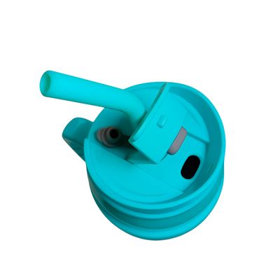 Copo Térmico Inox com Alça Canudo Esmaltado Glitter 1200ml – Portátil, Prático | Bege com Amarelo