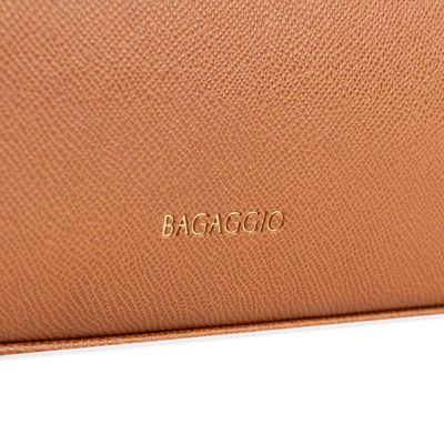 Bolsa Feminina Grande Tote Com Alça Alongada Marrom G / Marrom