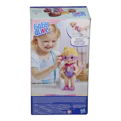 Boneca Baby Alive Sunny Swimmer Loira