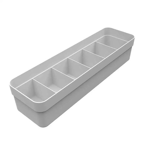 Caixa Organizadora de Gaveta Martiplast Colmeia Logic P de Plástico Branco Multiuso 35x10x7,5cm