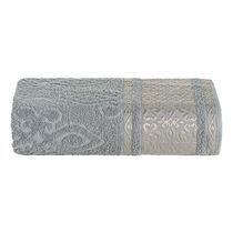 Toalha de Banho Delicato Avulsa 01 Peça 100% Algodão 450g/m² Extra Macio - Cinza Granito
