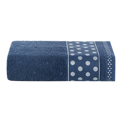 Toalha de Banho Celine 01 Peça 100% Algodão 450g/m² Suave - Azul Marinho