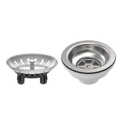 Válvula Tramontina econômica para Pias e Cubas 4 1/2 Inox