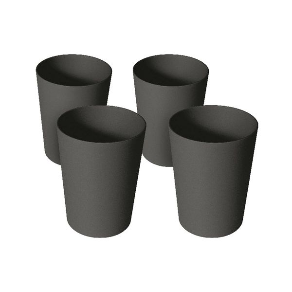 Conjunto de 4 Copos 550ml CP17Q408 São Bernardo Preto Conjunto de 4 Copos 550ml CP17Q408 São Bernardo Preto