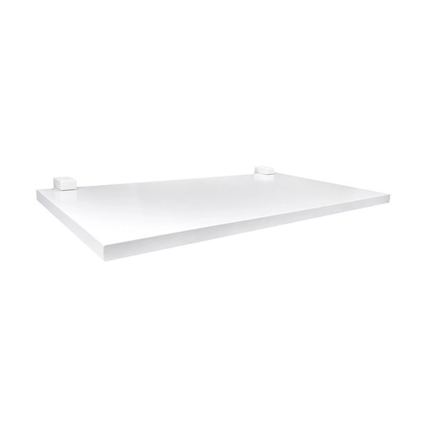 Prateleira Prat-K Kids Me Leve com Suporte Branca 1,2x20x40cm Prateleira Prat-K Kids Me Leve com Suporte Branca 1,2x20x40cm