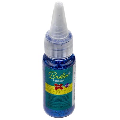 Glitter em Poliéster Azul Escuro 15g