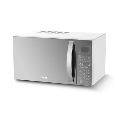 Micro-ondas Philco PMO33EB 32 Litros Branco/Inox Espelhado - 127V