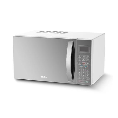 Micro-ondas Philco PMO33EB 32 Litros Branco/Inox Espelhado - 127V