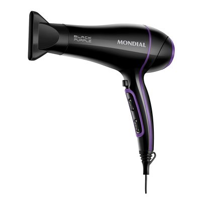 Secador de Cabelo Mondial SCN-01 Preto 2000W - 127V