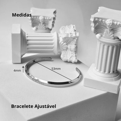 Relógio Quadrado Feminino Elegante + Bracelete Ajustável