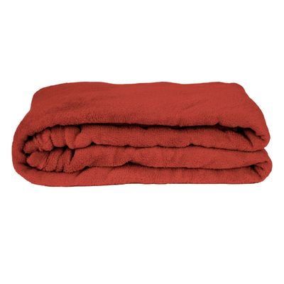 Manta Cobertor Solteiro Fleece Le Casa 100% Poliéster Lisa Taupe