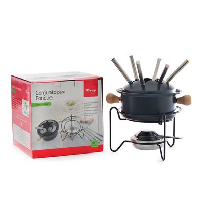 Aparelho de Fondue Wincy Lugano 10 peças