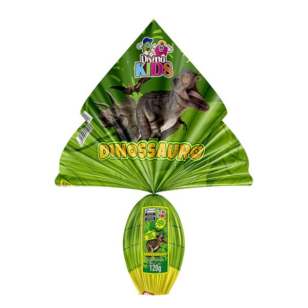 Ovo de Páscoa Divino Kids Dinossauro Cresce na Água 120g