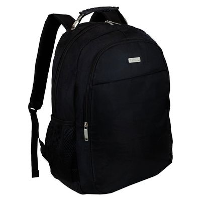 Mochila Costas Executiva Preta Poliéster YS28198 - Yins