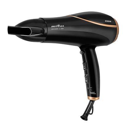 Secador De Cabelos Britânia 2100W BSC2250 Preto Bivolt