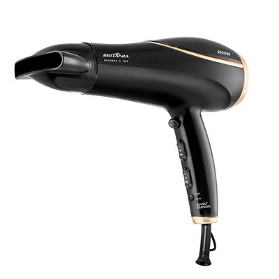 Secador De Cabelos Britânia 2100W BSC2250 Preto Bivolt